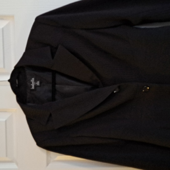 Isabella Suits Business Black Pin Stripe Suit Women's Size 10 - Picture 4 of 15